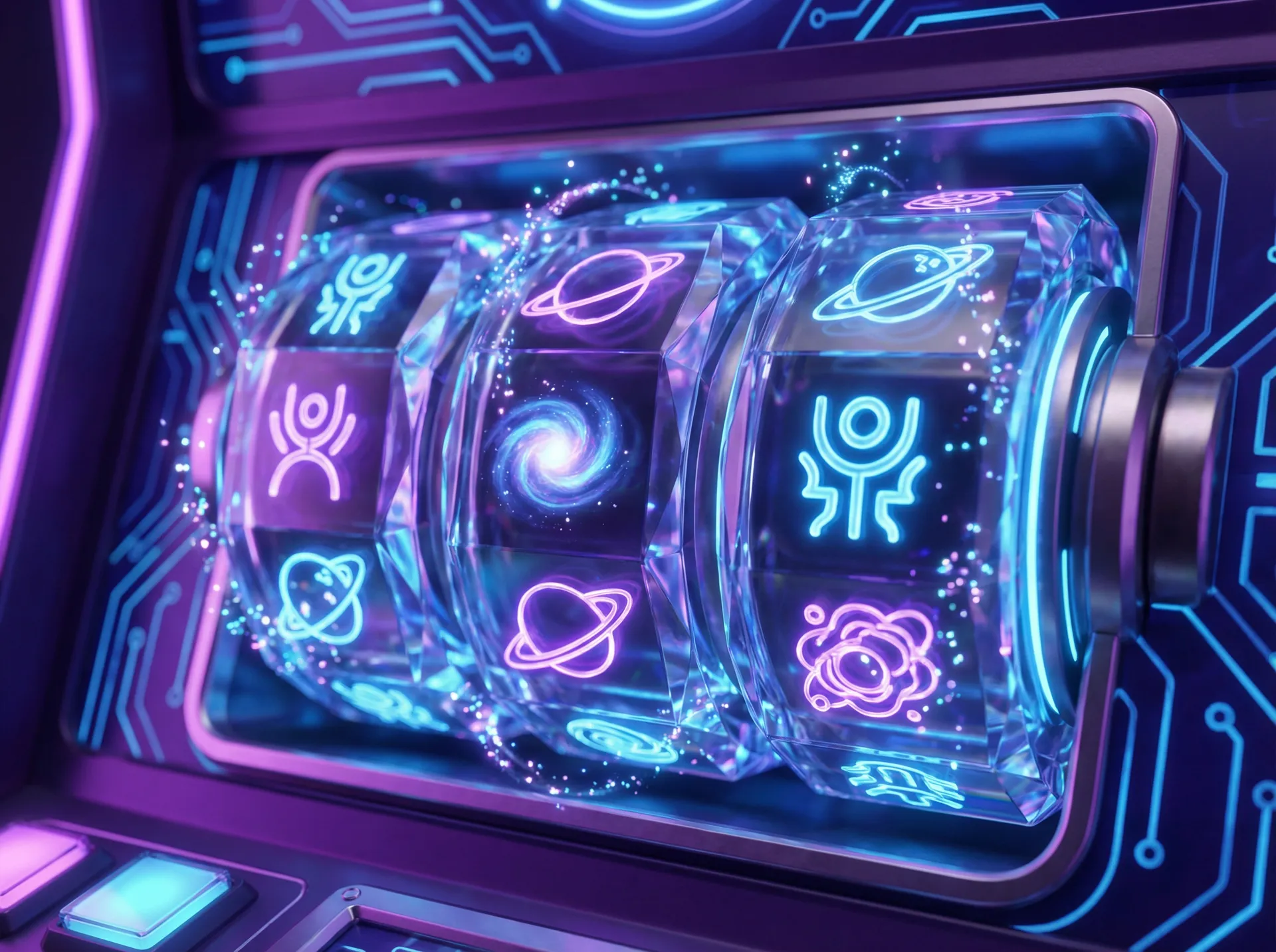 双色球电子游艺外星符号水晶转轴