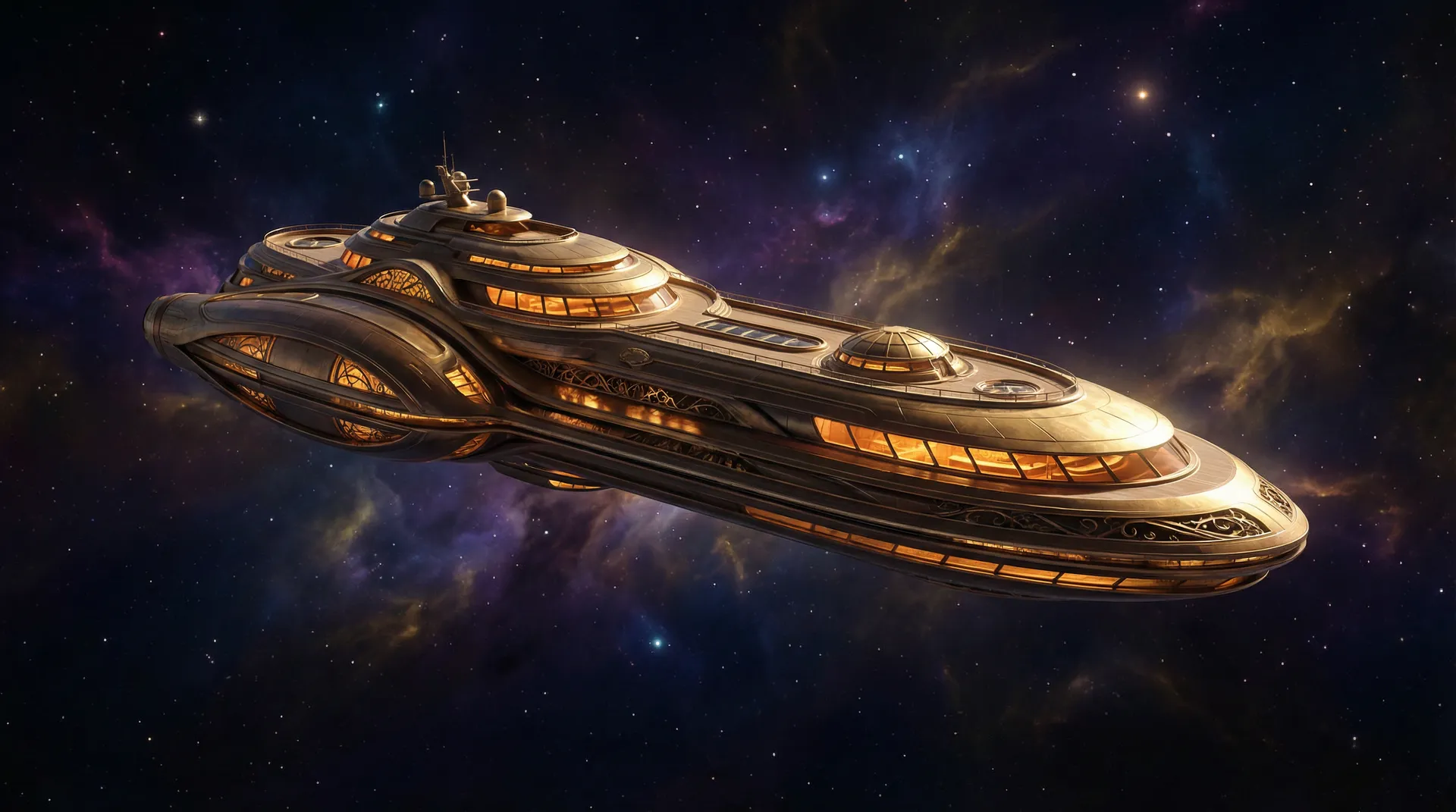 双色球VIP俱乐部豪华星舰外观